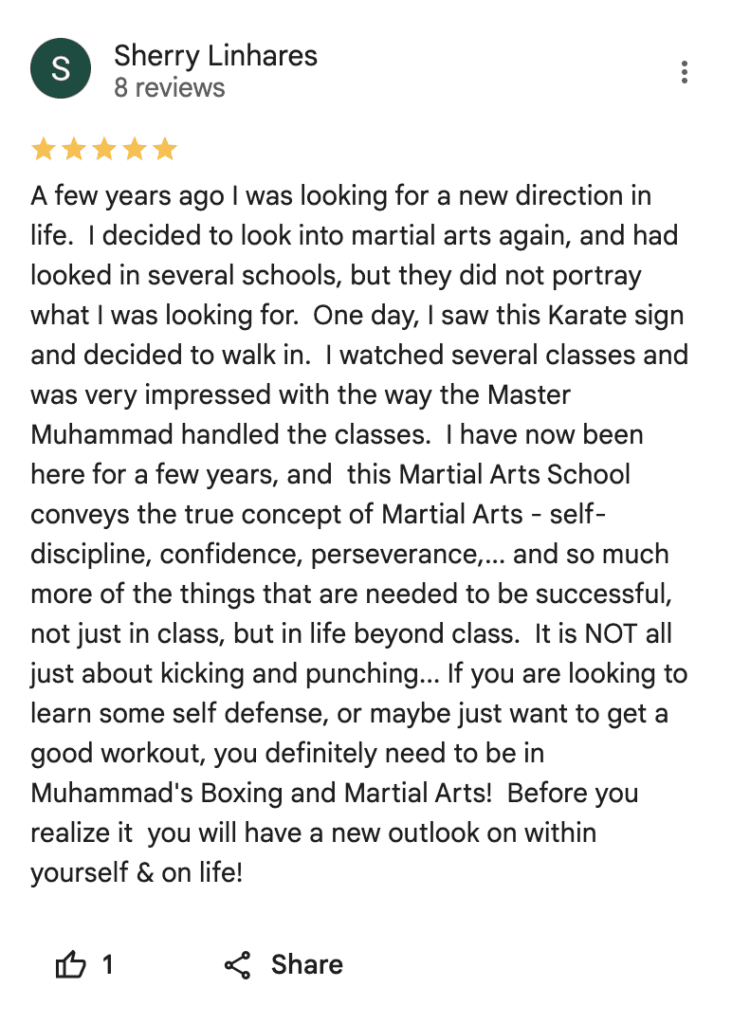 Martial Arts School | Muhammad’s Boxing and Martial Arts